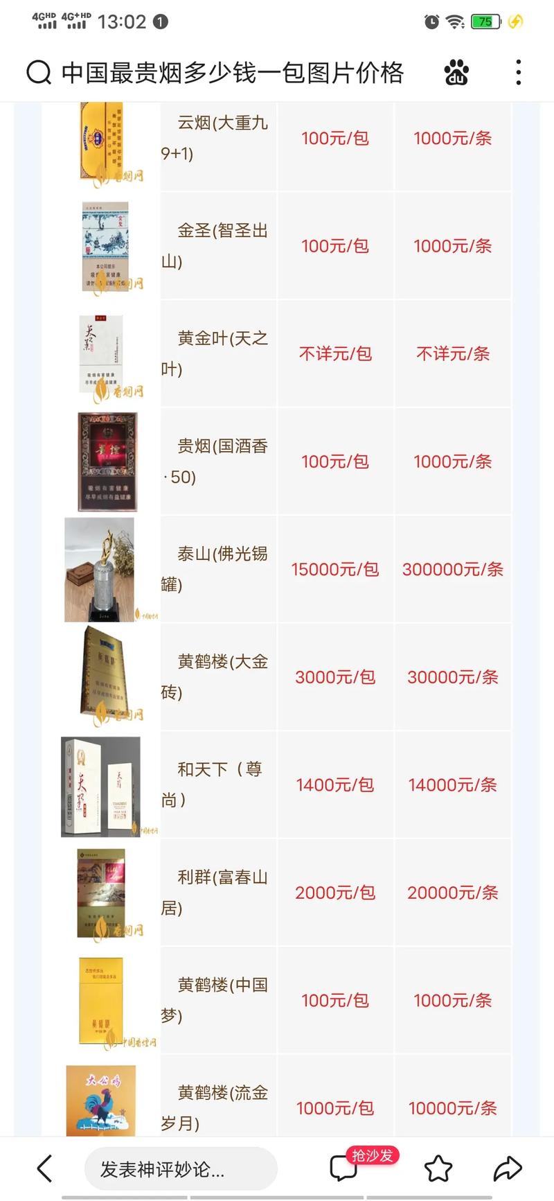 奢华之巅，探秘中国最贵的高档香烟传奇